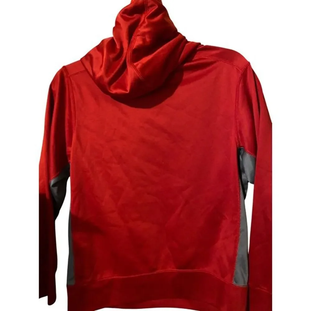 Nike Therma-Fit Red Hoodie & Old Navy Active Gray Zip-Up Hoodie Lg Set 10/12